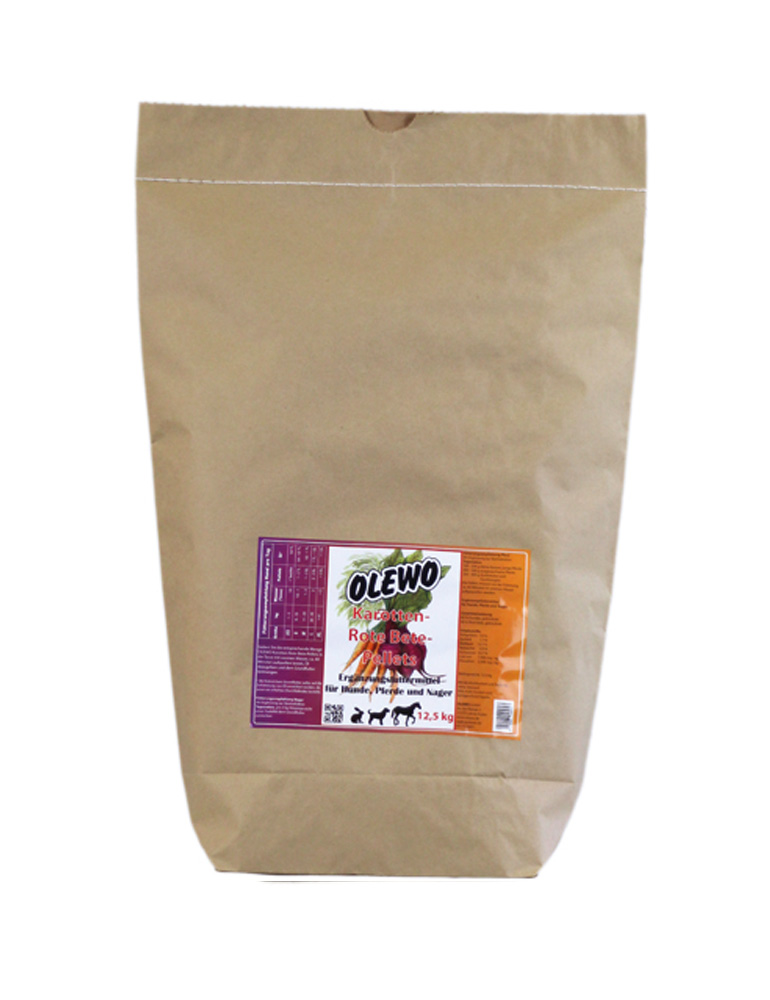 Olewo Karotten-Rote Bete Pellets 1,5 kg