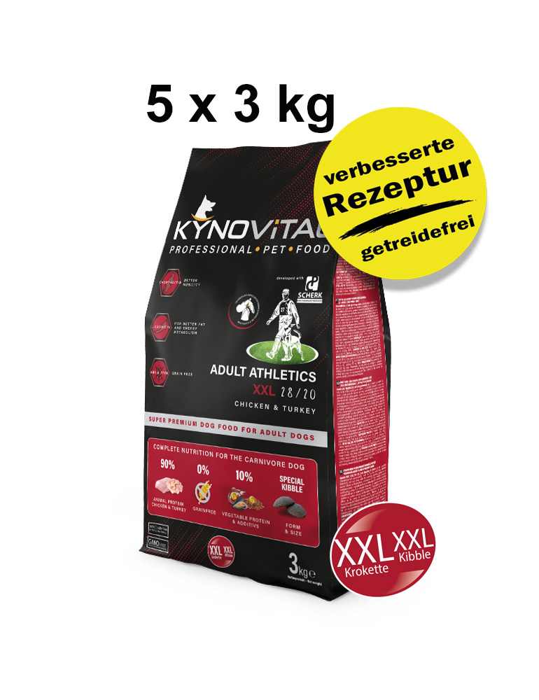 Kynovital Adult Athletics XXL 28/20 15kg