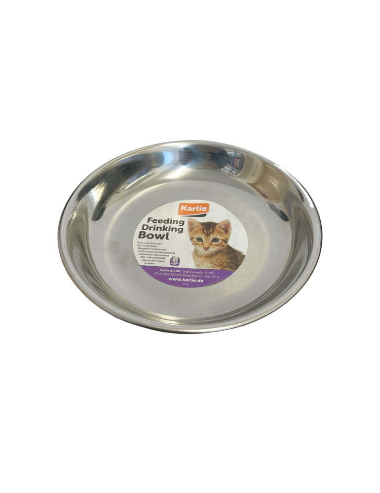 Edelstahl Napf Katze 190ml/10cm