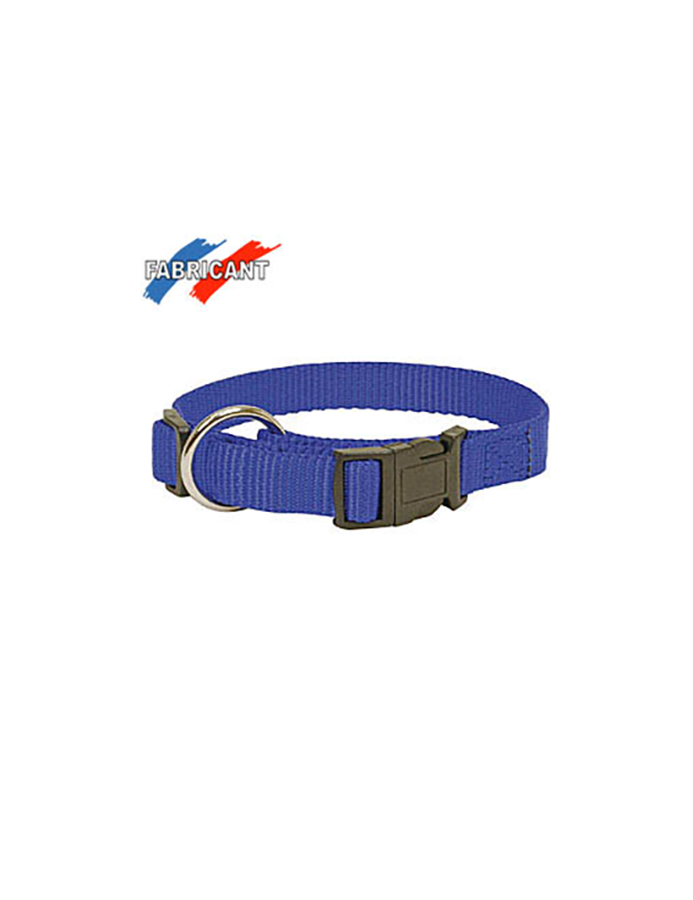 Halsband Nylon Blau 30/45 cm