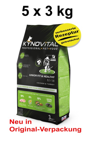 Kynovital JUNIOR FIT & HEALTHY 32/18 15kg