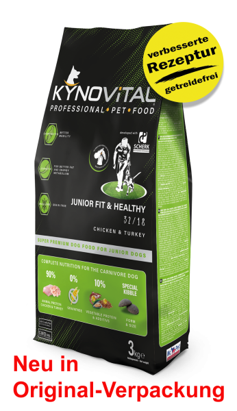 Kynovital JUNIOR FIT & HEALTHY 32/18 3kg
