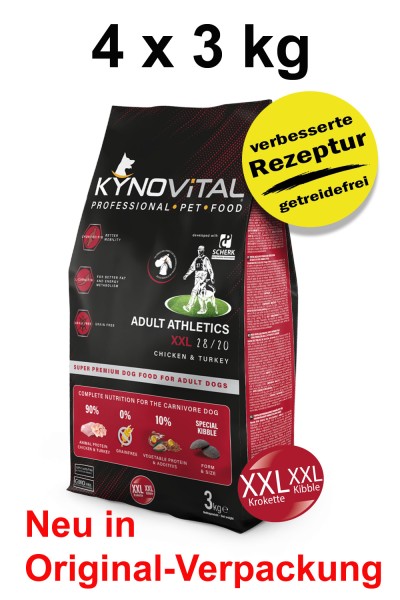 Kynovital ADULT Athletics XXL 28/20 12kg