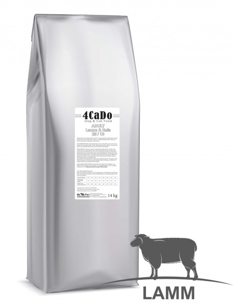 4CaDo Adult Lamm & Reis 25/18 14 kg